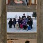 Vertical Barnwood Panel Frame for (3) 4 x 6 Pictures