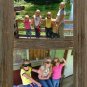 Vertical Barnwood Panel Frame for (4) 5 x 7 Pictures