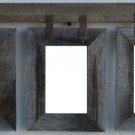 Vertical Basic Barnwood Conestoga Collage for (5) 4 X 6 pictures