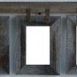 Vertical Basic Barnwood Conestoga Collage for (5) 4 X 6 pictures