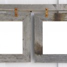Horizontal 2" Barnwood Conestoga Collage for (2) 8 X 10 pictures
