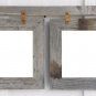 Horizontal 2" Barnwood Conestoga Collage for (2) 8 X 10 pictures