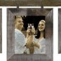 Barnwood Conestoga Mixed Collage Frames for 3-- 8 X 10 Photographs
