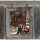 Vertical Barnwood Conestoga Collage for (3) 8 X 10 pictures