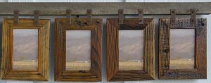 "Montana" Vertical Conestoga Collage Frame for (4) 4 X 6s