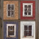 2" Barn Window Frame for (4) 5 X 7 Pictures