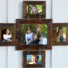"Montana" Photo Collage Frame for (1) 8 X 10 and (4) 4 X 6's