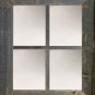 3" Large 4-Pane Barn Window Mirror