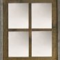 Narrow Western Large 4-Pane Barn Window Mirror