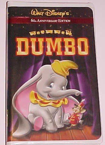 Dumbo (VHS, 2001, 60th Anniversary Edition)