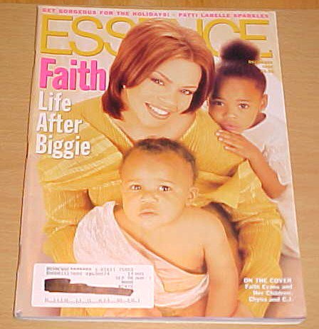 Essence Magazine December 1997 Faith Evans