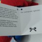 Vtg 80s Eden Bear 8Â½ in Winter Wonderland Christmas Plush Doll Stuffed Animal
