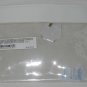 Clear Plastic Zipper MakeUp Cosmetic Bag Pouch Clutch Case with White Trim