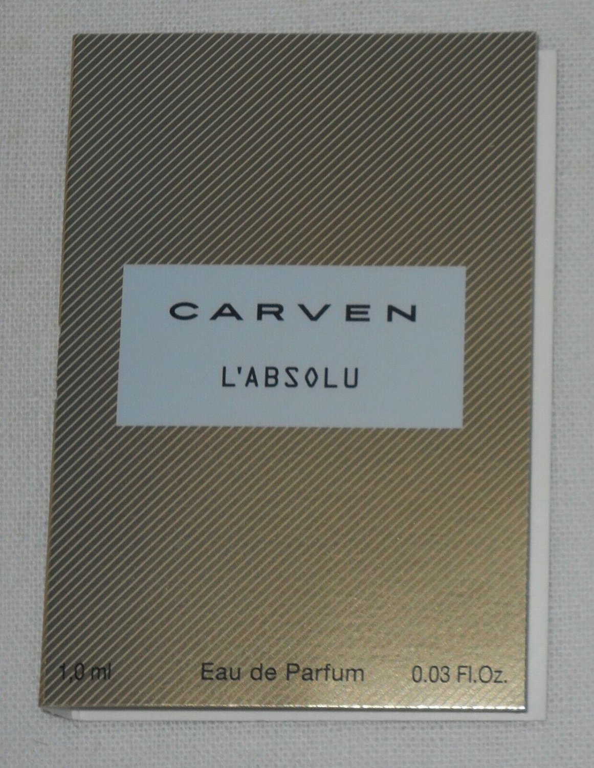 Womens Carven L'Absolu Eau De Parfum 0.03oz/1ml Sample Spray Vial