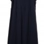 Original TY Wear Vtg Womens Blue Maxi Dress Sz S Long Knit Overalls Jumper