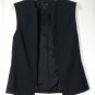 Kasper & Company ASL Womens Vintage 90s Grey Vest Sz 6 Full Zip w/Pockets