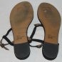 Abound Black Thong T-Strap Flat Sandals Size 10 M