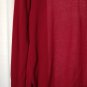 Croft & Barrow Womens Red Open Front Cardigan Sz S Knit Long Sleeve with Pockets