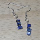 Blue Lapis Lazuli Earrings Gemstone Drop Dangle Earrings
