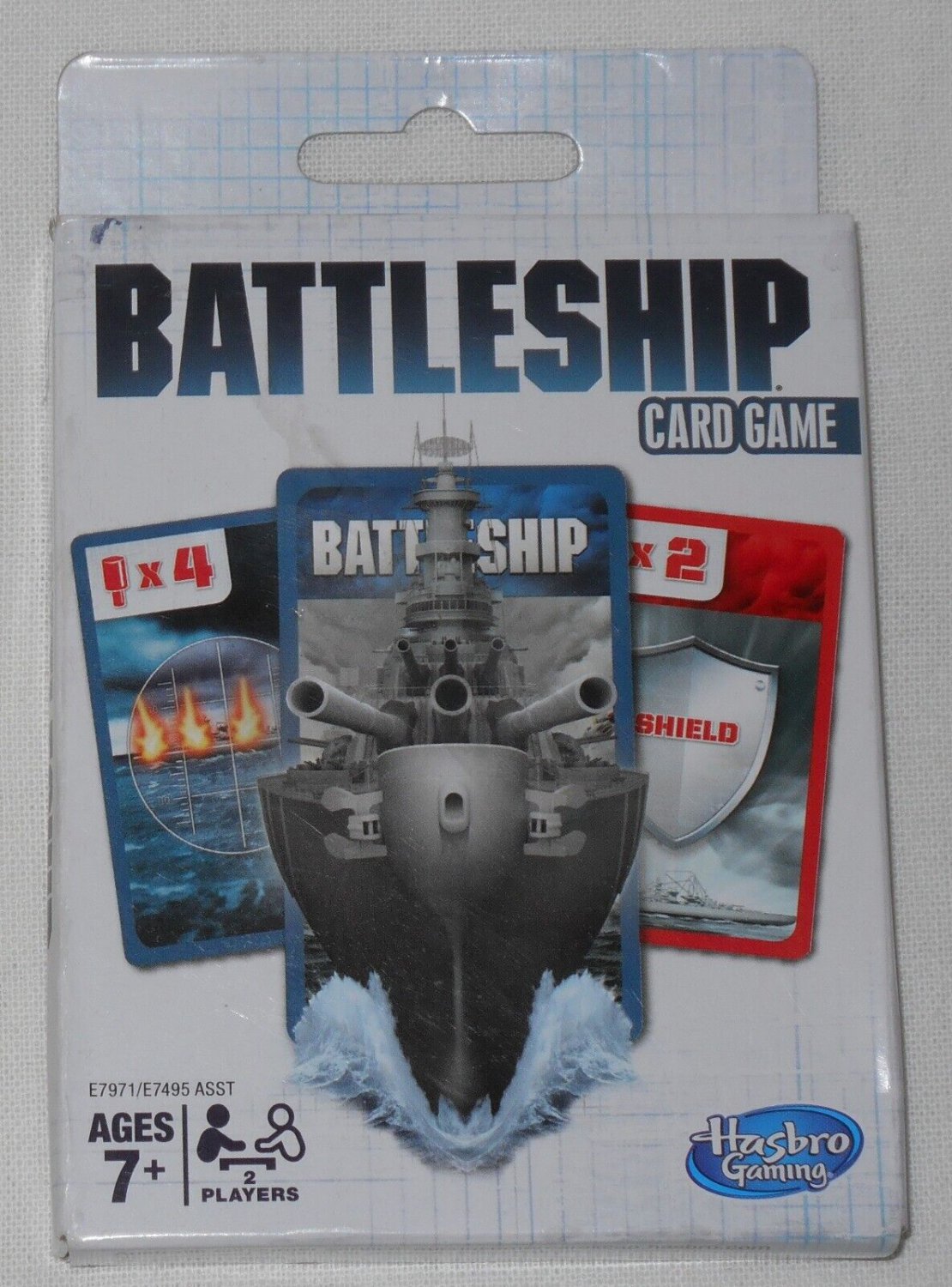 Hasbro Battleship Card Game 2 Player Fun Strategy Game Age 7+ NEW!