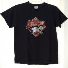 Houston Astros T-Shirt Black Short Sleeve Sz Youth L 14-16 Unisex MLB Baseball