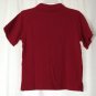 Arizona Jeans Company Boys Red Polo Shirt Size Large Short Sleeve Knit Top