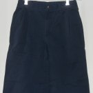 George Boys Navy Blue Pleated Front Khakis Size 10 Chino Pants Adjustable Waist