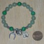 Green Aventurine Bracelet Green Healing Gemstones Good Luck Charm Bracelet 7Â½ in