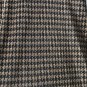 Darian Womens Vtg 90s Shirt Dress Sz 6 Black & Brown Check Print Short Sleeve