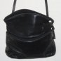 Esprit Black Leather Purse Vintage 80s 90s Handbag Shoulder Bag Crossbody