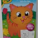 Crayola Color & Count Dot to Dot Activity Coloring Book 224 Pages For Ages 3+