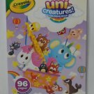 Crayola Uni-Creatures Coloring Book 96 Pages with Stickers For Ages 3 and Up