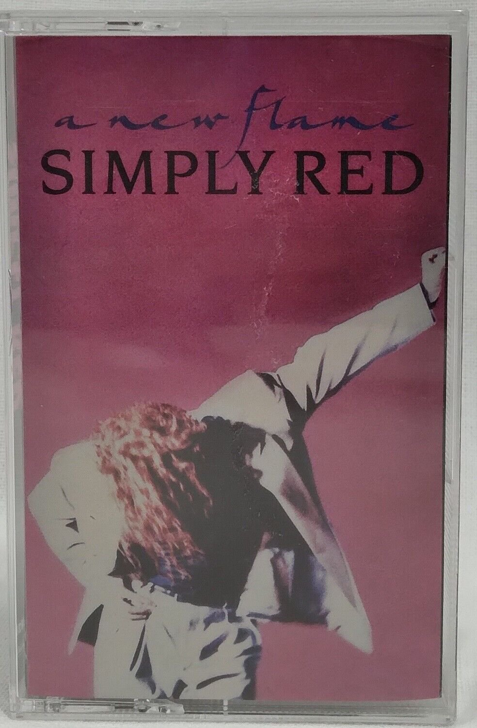 A New Flame by Simply Red (Cassette, 1989, Elektra)