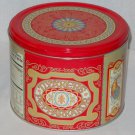 Nyakers Pepparkakor Empty Collectible Red Decorative Cookie Tin 7½ in x 5½ in