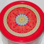Nyakers Pepparkakor Empty Collectible Red Decorative Cookie Tin 7Â½ in x 5Â½ in