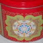 Nyakers Pepparkakor Empty Collectible Red Decorative Cookie Tin 7Â½ in x 5Â½ in