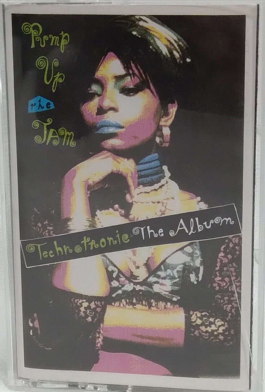 Pump Up The Jam The Album by Technotronic (Cassette, 1989, SBK Records)