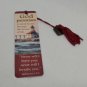 God Promises Lighthouse Scripture Bookmark with Tassel and Lighthouse Charm