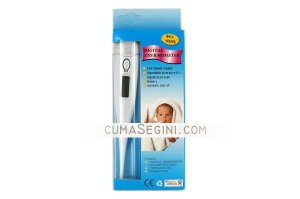 Ad White Baby Digital Beeper Thermometer for health