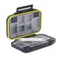 Fishing Hooks Tackle Box Case (Black) New NR Fish Box