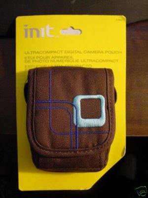 Init Ultracompact Digital Camera Pouch Brown (NT-PBN04)
