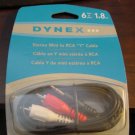 Dynex® - 6' Mini-to-RCA Stereo Audio Cable (DX-AD104)