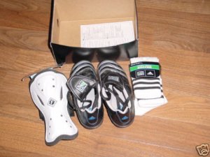 Adidas MLS Boy Soccer Shoes, Sock & Shinguards (NEW)