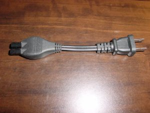 VOLEX E62405SP 6 INCH POWER CORD CHARGE SOURCE USJ15B