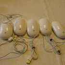 LOT OF 5 DEFECTIVE WIRED APPLE MOUSE A1152 PLEASE READ BELOW