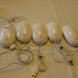 LOT OF 5 DEFECTIVE WIRED APPLE MOUSE A1152 PLEASE READ BELOW