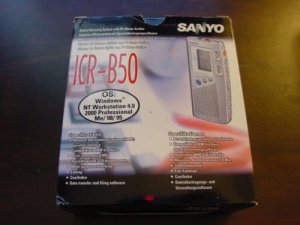 SANYO DIGITAL VOICE ACTIVATED RECORDER ICR-B50