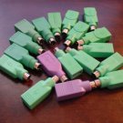 LOT OF 18 MOUSE/KEYBOARD PS2 ADAPTER PLEASE READ BELOW