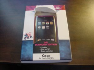 RIOT OUTFITTERS GEL SHEEL CASE iPOD TOUCH 2G/3G PURPLE
