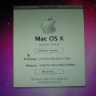 APPLE MACBOOK PRO 15.4" MA896LL/A A1226 2.4GHz 4GB 500GB PLEASE READ BELOW